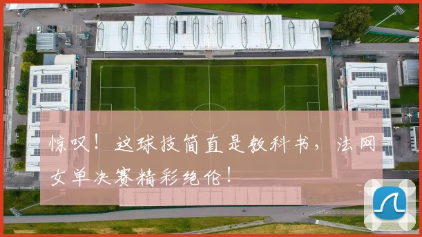 惊叹！这球技简直是教科书，法网女单决赛精彩绝伦！